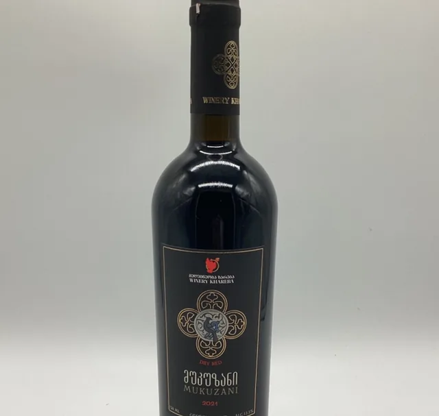 Flasche Mukuzani von Khareba