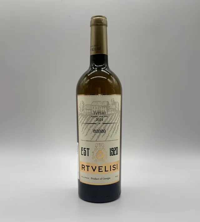 Flasche Tvishi 2024 von Rtvelisi
